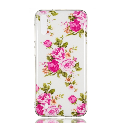 

Rosa Multiflora Flower Pattern Noctilucent TPU Soft Case for Galaxy M10