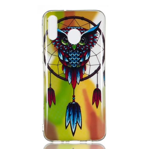 

Owl Pattern Noctilucent TPU Soft Case for Galaxy M20