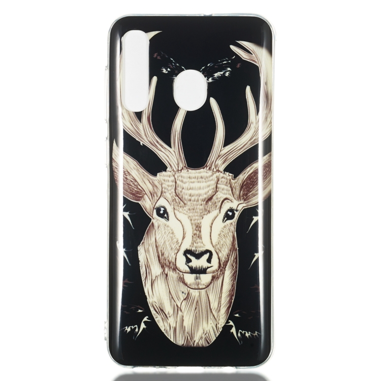 

Deer Pattern Noctilucent TPU Soft Case for Galaxy A50