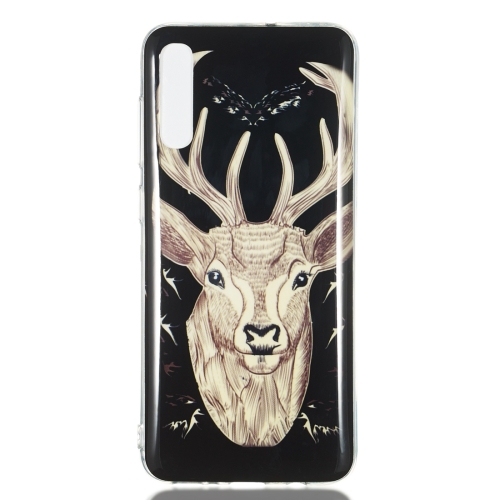 

Deer Pattern Noctilucent TPU Soft Case for Galaxy A70