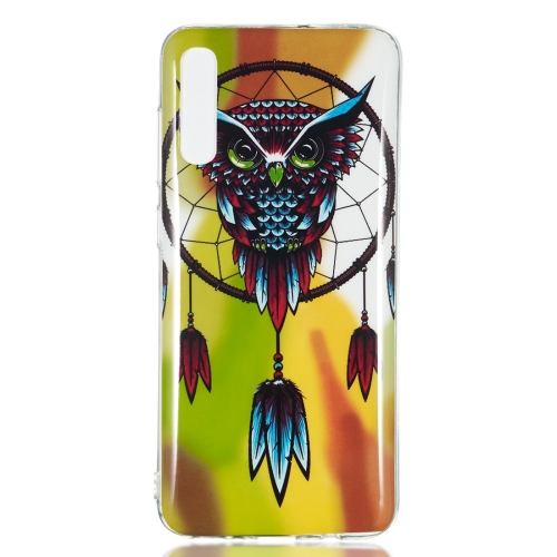 

Owl Pattern Noctilucent TPU Soft Case for Galaxy A70