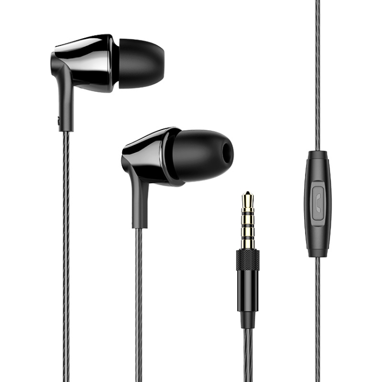 

Langsdom M405 Metal In-Ear Wired Earphone with Mic(Black)