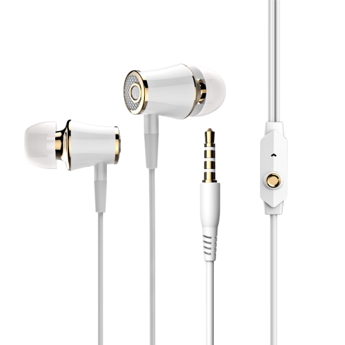 

Langston R21 Metal In-Ear Round Wired Earphone(Gold)