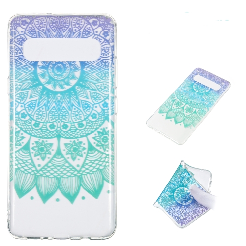 

Datura Bell Pattern Highly Transparent TPU Protective Case for Galaxy S10 5G
