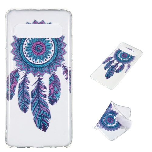 

Blue Wind Chime Pattern Highly Transparent TPU Protective Case for Galaxy S10 5G