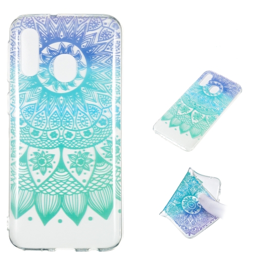 

Datura Bell Pattern Highly Transparent TPU Protective Case for Galaxy A40