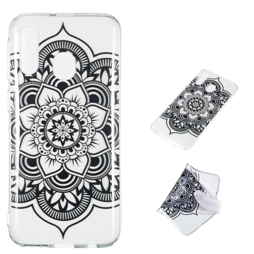 

Datura Noir Pattern Highly Transparent TPU Protective Case for Galaxy A40