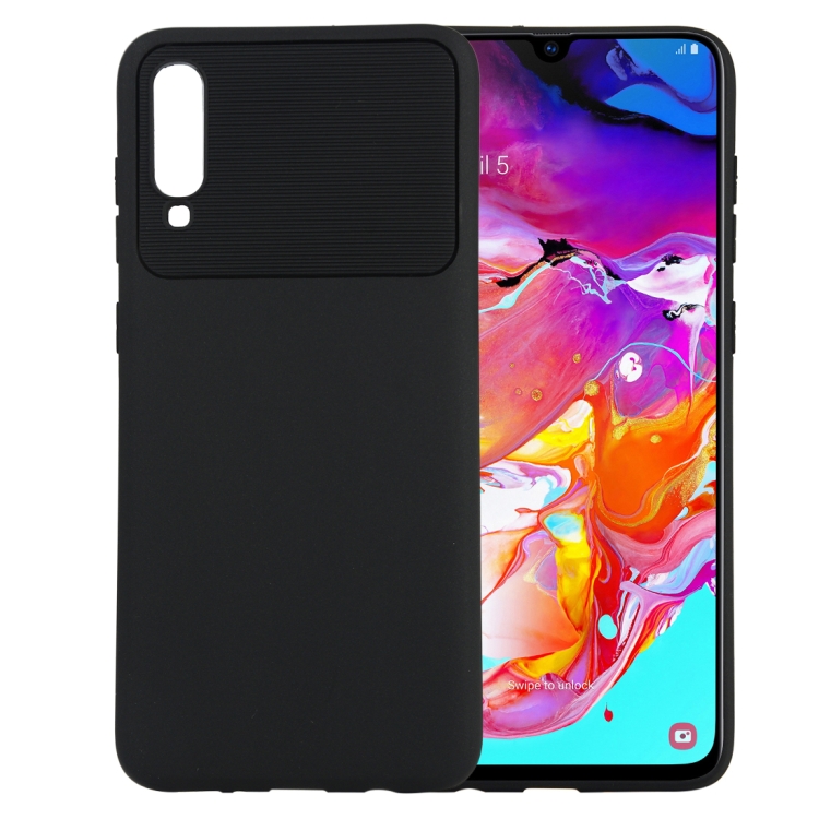 

Beetle Series Shockproof TPU Case for Galaxy A70(Black)