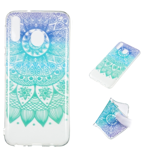 

Datura Bell Pattern Highly Transparent TPU Protective Case for Galaxy M20