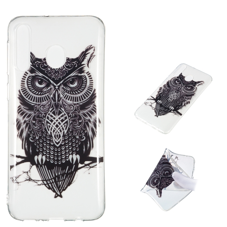 

Owl Pattern Highly Transparent TPU Protective Case for Galaxy M30