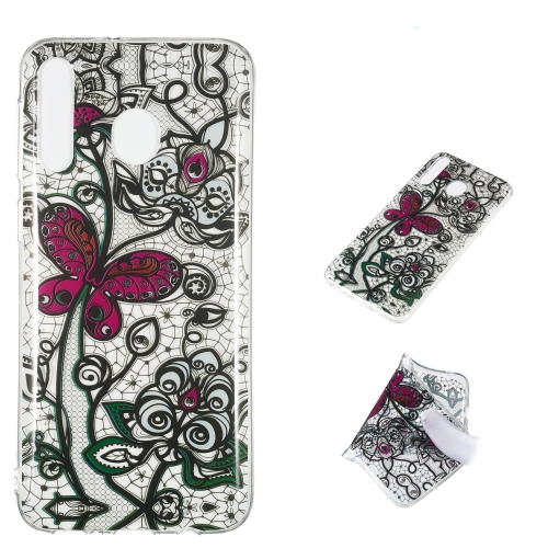 

Pansy Pattern Highly Transparent TPU Protective Case for Galaxy M30