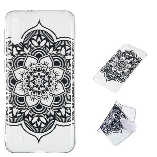 

Datura Noir Pattern Highly Transparent TPU Protective Case for Galaxy M10