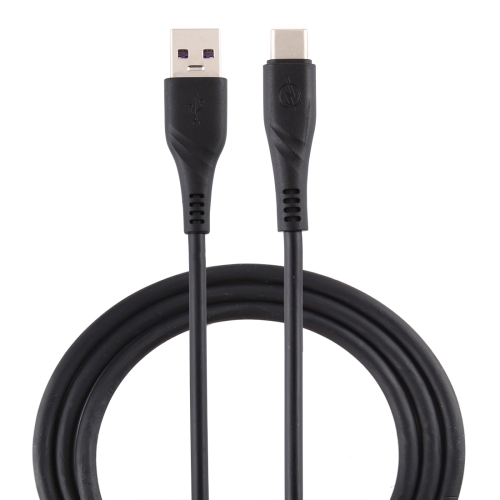

USB 3.0 to USB-C / Type-C Super Fast Charging Data Cable, Cable Length: about 1m (Black)