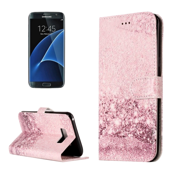 

For Galaxy S8 + / G955 Rose Gold Pattern Horizontal Flip Leather Protective Case with Holder & Card Slots & Wallet