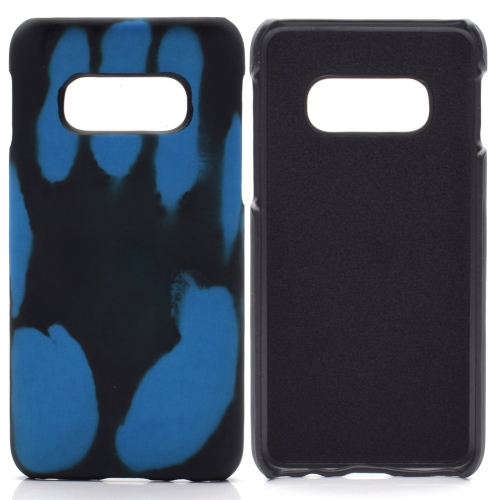 

Paste Skin + PC Thermal Sensor Discoloration Case for Galaxy S10+(Blue)