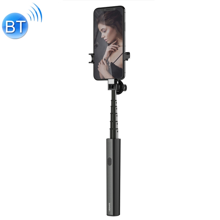 

USAMS US-ZB069 Multifunctional Hidden Rotatable Bluetooth Selfie Stick(Black)