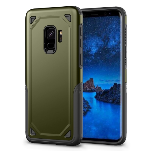 

Shockproof Rugged Armor Protective Case for Galaxy J8 (2018) (EU Version) (Army Green)
