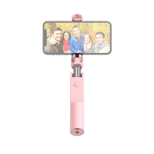 

HOCO K12 Bluetooth Monopod Folding Extendable Handheld Pocket Holder Selfie Stick (Pink)