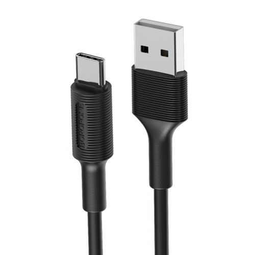 

Borofone BX1 3A Max Output USB to Type-C / USB-C Ezsync Charging Data Cable,Cable Length: 1m(Black)