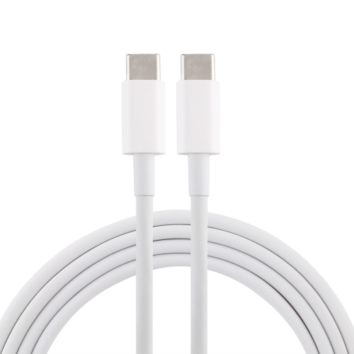 

PD 5A USB-C / Type-C Male to USB-C / Type-C Male Fast Charging Cable, Cable Length: 2m (White)