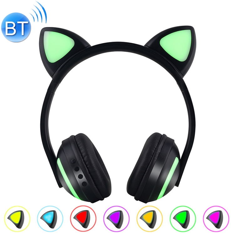 

CYKE Glowing Cat Ear Stereo Bluetooth V4.2 + EDR Headphone Gaming Headset with LED Light, For iPhone, Galaxy, Huawei, Xiaomi, LG, HTC and Other Smart Phones