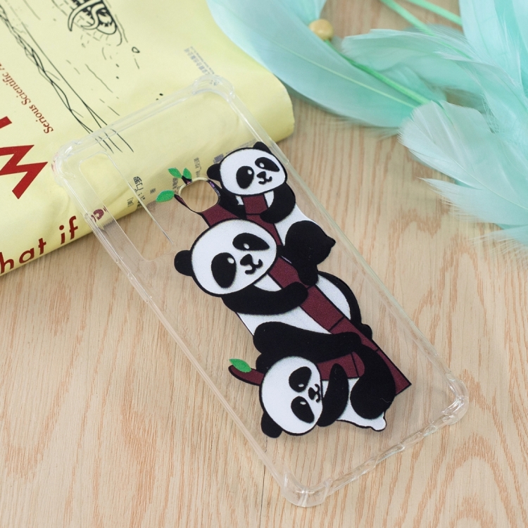 

Three Pandas Pattern Oil Embossed TPU Case for Galaxy A9 (2018) / A9s