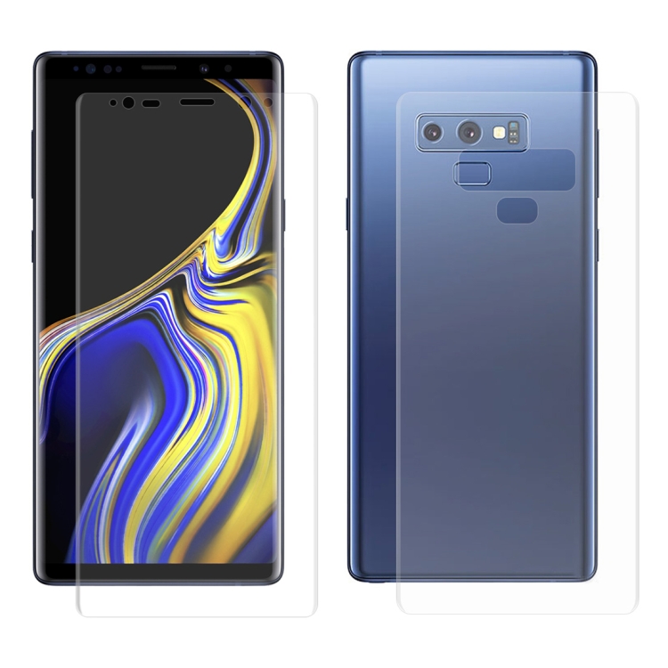 

ENKAY Hat-Prince PET Full Screen 3D Curved Heat Bending HD Front + Back Screen Protector for Galaxy Note 9