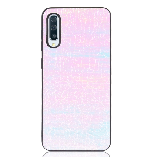 

Magic Color PU + TPU Protective Case for Galaxy A70 (Pink)