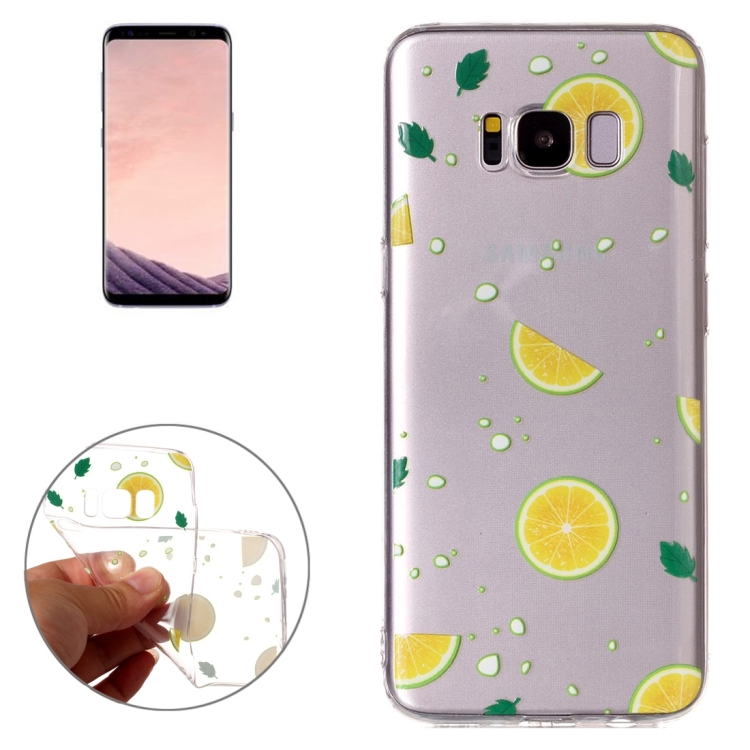 

For Galaxy S8 Navel Orange Pattern TPU Protective Case
