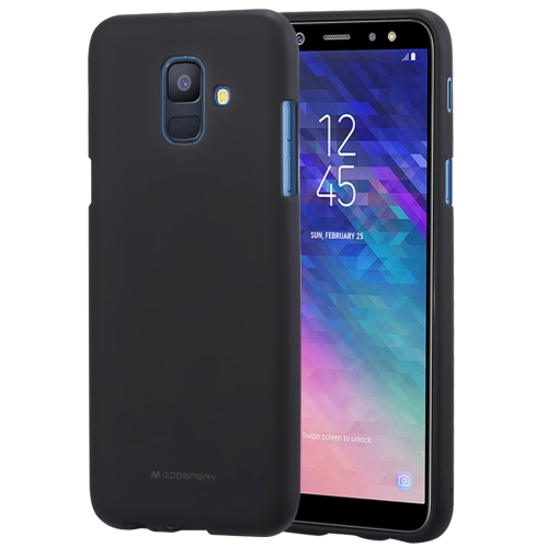 

MERCURY GOOSPERY SOFT FEELING TPU Drop-proof Soft Protective Back Cover for Galaxy A6 (2018) / A600(Black)