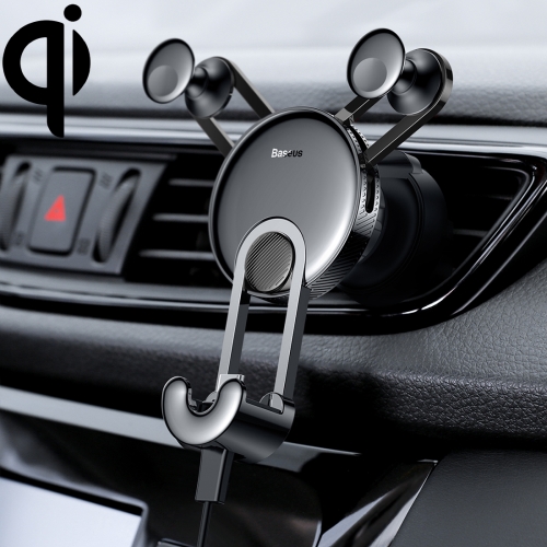 

Baseus Universal Car Air Outlet Charging Holder, with Type-C / USB-C Charging Cable(Black)