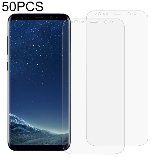 

50 PCS 3D Curved Full Cover Soft PET Film Screen Protector for Galaxy S8