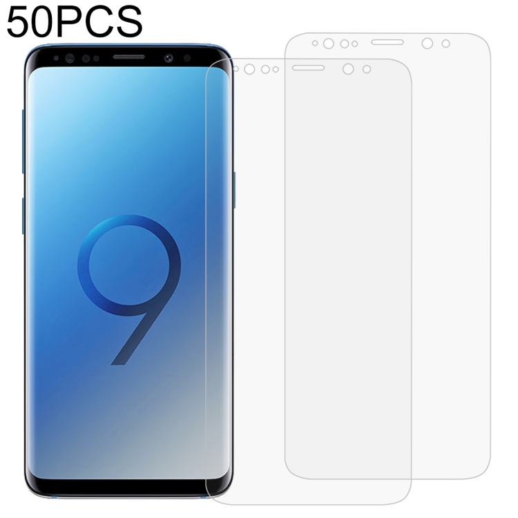 

50 PCS 3D Curved Full Cover Soft PET Film Screen Protector for Galaxy S9
