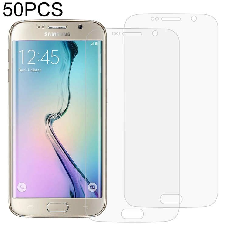 

50 PCS 3D Curved Full Cover Soft PET Film Screen Protector for Galaxy S6 Edge