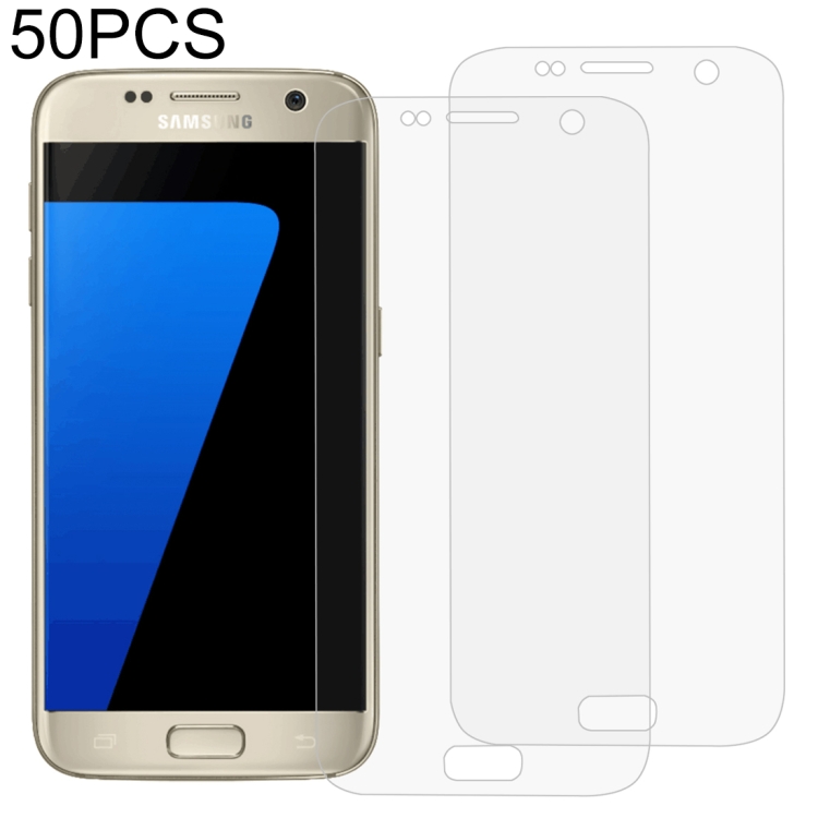 

50 PCS 3D Curved Full Cover Soft PET Film Screen Protector for Galaxy S7