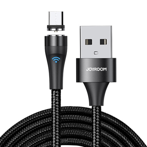 

JOYROOM S-1021X1 2.1A Micro USB Magnetic Charging Cable with LED Indicator, Length: 1m(Black)