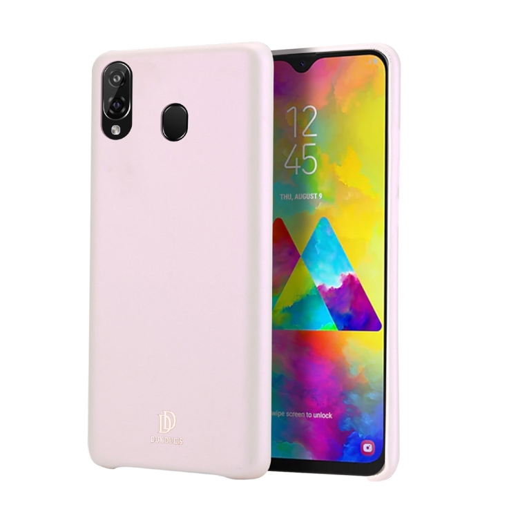 

DUX DUCIS Skin Lite Series Ultra-thin Shockproof PU Case for Galaxy M20 (Pink)