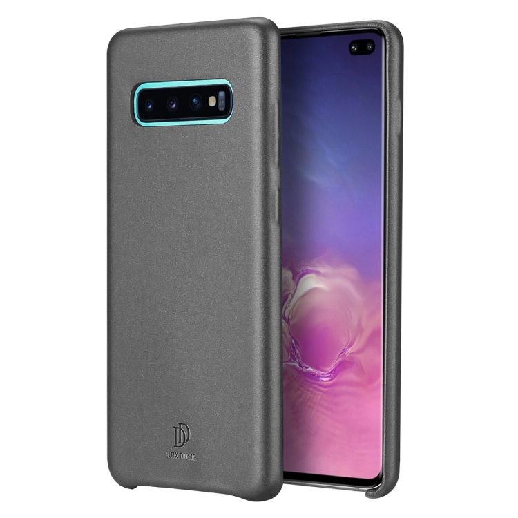 

DUX DUCIS Skin Lite Series Ultra-thin Shockproof PU Case for Galaxy S10+ (Black)