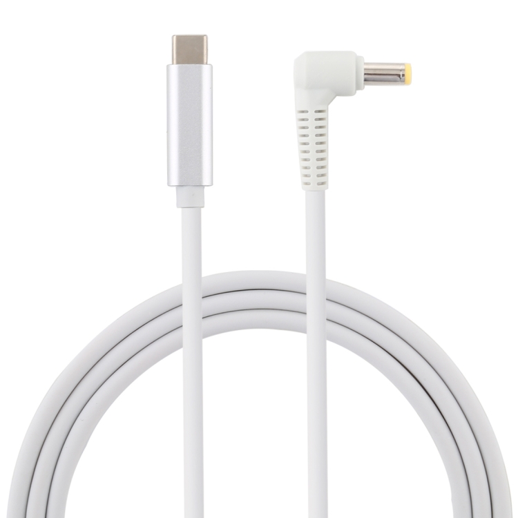 

USB-C / Type-C to 5.5 x 2.5mm Laptop Power Charging Cable, Cable Length: about 1.5m
