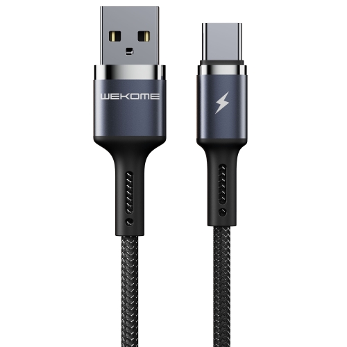 

WK WDC-128 3A Type-C / USB-C Kingkong Enjoy Version Charging Data Cable, Length: 1m(Black)