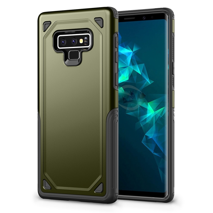 

Shockproof Rugged Armor Protective Case for Galaxy Note 9 (Army Green)