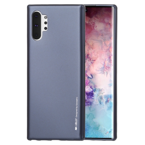 

GOOSPERY i-JELLY TPU Shockproof and Scratch Case for Galaxy Note 10+ (Black)