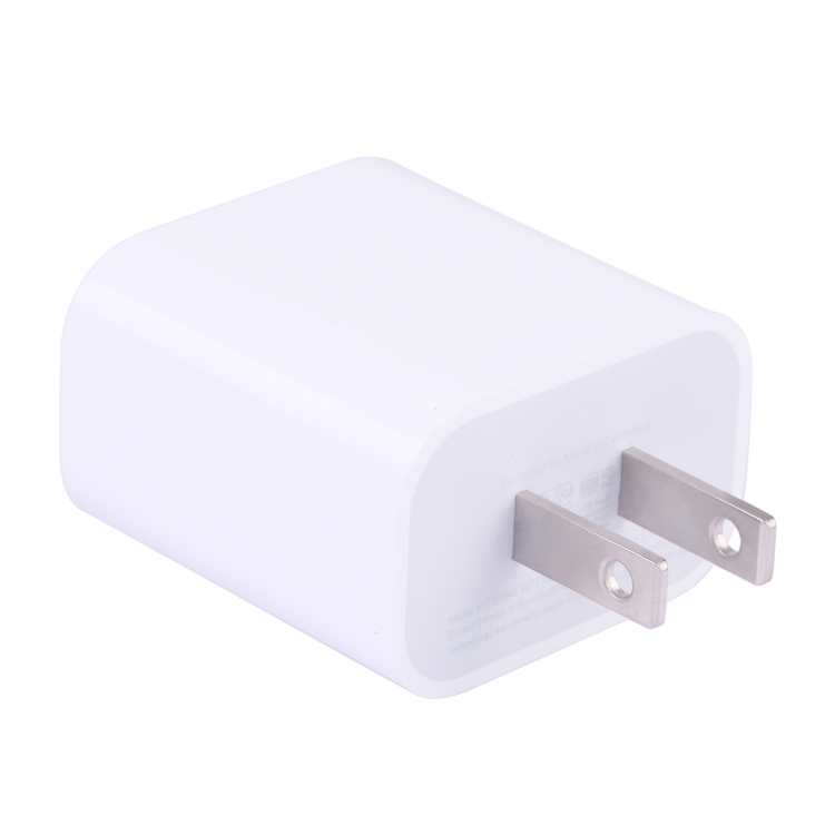 

Type-C / USB-C PD Quick Charger Power Adapter, US Plug (White)