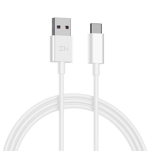 

Original Xiaomi ZMI 5A USB-C / Type-C Fast Charging Data Cable, Length: 1m(White)