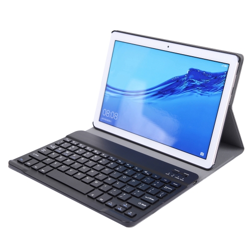 

ABS Ultra-thin Split Bluetooth Keyboard Case for Huawei M5 / C5 10.1 inch, with Bracket Function (Black)