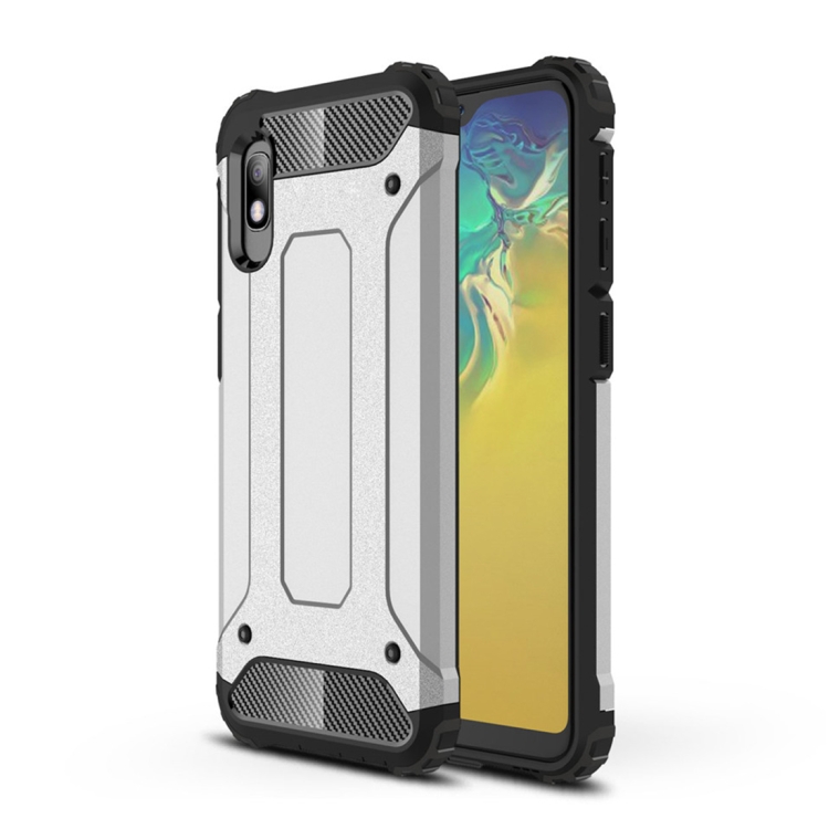 

Magic Armor TPU + PC Combination Case for Galaxy A10e (Silver)