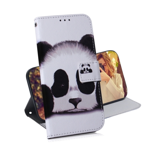 

Panda Pattern Coloured Drawing Horizontal Flip Leather Case for Galaxy J6 Plus, with Holder & Card Slots & Wallet