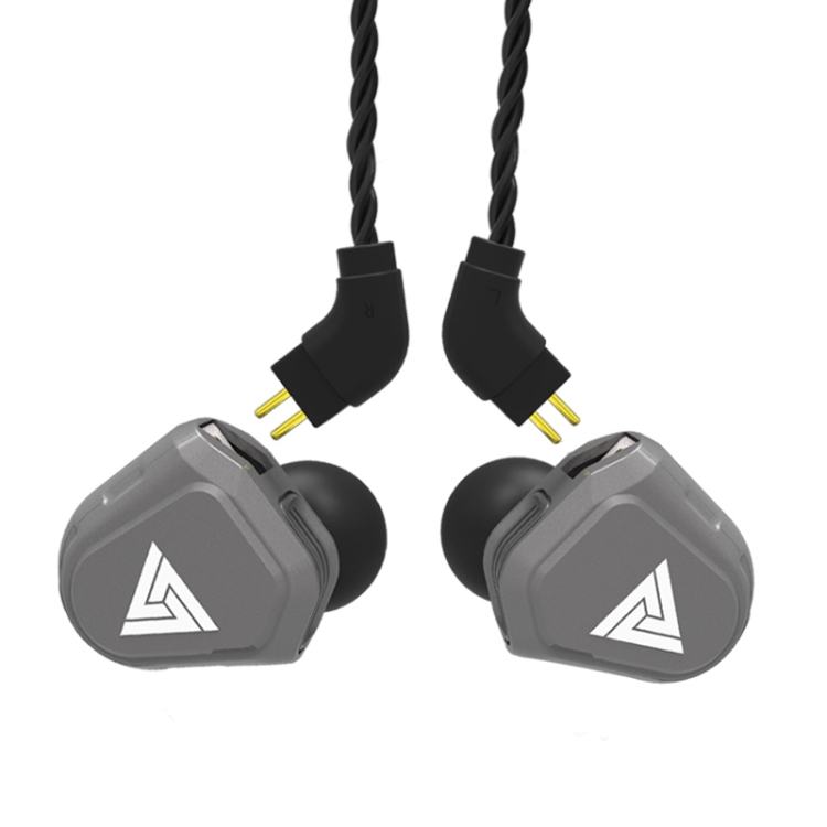 

QKZ VK2 0.75 Pin Interchangeable Coaxial Four Unit Music Headphones , Basic Version