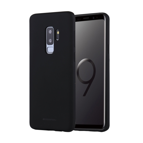 

GOOSPERY SOFT FEELING for Galaxy S9+ TPU Drop-proof Soft Protective Back Cover(Black)