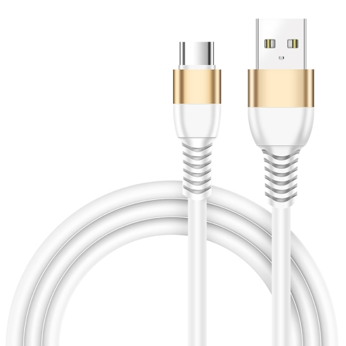 

JOYROOM JR-S318 2.4A USB to USB-C / Type-C Data Sync Charging Cable, Cable Length: 1.5m, for Galaxy S8 & S8 + / LG G6 / Huawei P10 & P10 Plus / Oneplus 5 and other Smartphones (White)